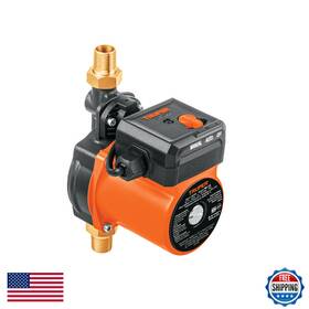 Truper B084hp7srw 1/6 Hp Pressurizing Pump Black Industrial Plastic 25 L/min Flow 9m Max