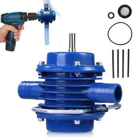 Shad-hpp-zxd1250 Tshiwort Self Priming Hand Drill Powered Water Pump Portable Manual Fluid Transfer Ki
