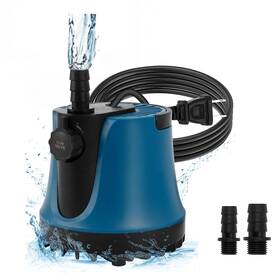 Tyj 715748706793 Submersible Fountain Water Pump 400 Gph 25w Ultra Quiet Small Sump With