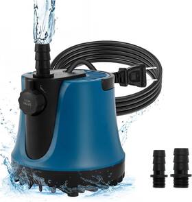 Jin-811 Tyj Submersible Fountain Water Pump 400 Gph 25w Ultra Quiet Small Sump With 6ft