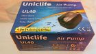 Uniclife-ul167 Uniclife Aquarium Outlets Air Pump Watt Adjustable Flow Rate Oxygen