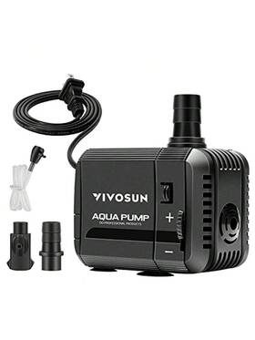 500l Universal 629722872582 Vivosun 130gph Submersible Pump 500l/h 6w Ultra Quiet Water