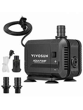 1500l Universal 629722873800 400gph Submersible Pump 1500l/h 15w Ultra Quiet Water With 5.2ft High Lift