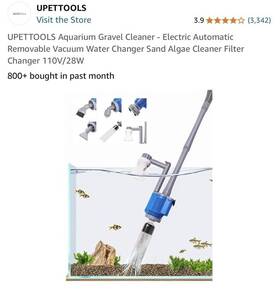 Dp028 Upettools Multi Function Aquarium Suction Pump Free Shipping
