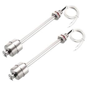 A18050900ux0078 Uxcell Stainless Steel Float Switch For Water Pump Tank Swim Pool 165mm-2pcs