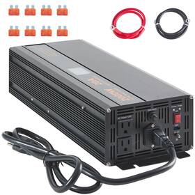 2000w Vevor 197988632696 Sump Pump Battery Backup With Lcd Automatically Shifts To Inverter Power