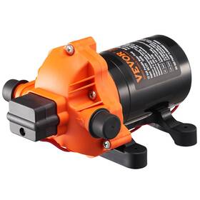 B0dk8q6vnh Vevor 12v Diaphragm Pump 3.5 Gpm 13.25 L/min 3-chamber 12 Volt Dc Water