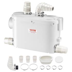 B0f7lc4g9l Vevor Macerator Pump 500w 29 Gpm Flow 26 Ft/8 M Head Wall-hung Toilet