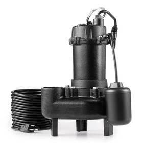 B0fpzbjmqj Vevor Submersible Sewage Pump 1 Hp 5200 Gph Cast Iron Sewage/effluent