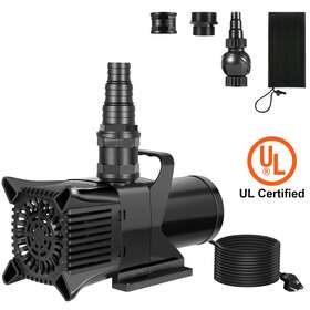 Pqxhbmc276w316fzu Vevor Submersible Water Pump 3100gph Pond 22ft 240w For Waterfall Fountain