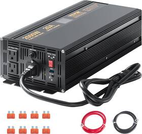 Sgpc2000w-121 Vevor 2000w Sump Pump Battery Backup With Lcd Automatically Shifts To