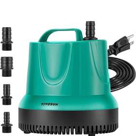 100w Vivosun 1150gph Submersible Pump For Fish Tank Pond Aquarium Hydroponics