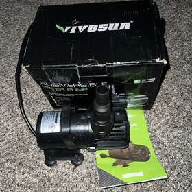 332567j Vivosun 2700 Gph Submersible Water Pump 120w Pond Used