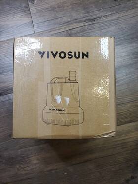 100w Vivosun 445039731755 1150gph Submersible Pump Ultra Quiet Water