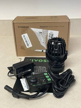 Awm-002 Vivosun 25w Aquarium Wave Maker 2113gph Circulation Pump With Controller Openbox