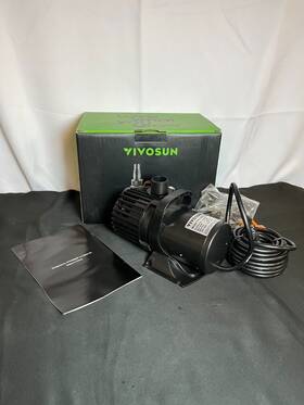 Pg1600-8 Vivosun Black 1600 Gph Ultra Quiet Aquarium Submersible Water Pump