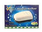 2x24gph Vt-5 Air Pump Two Outlets Gallon Fresh Salt Water 006903718202