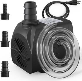 1500l Waatoos 445020066026 400gph Submersible Water Pump 1500l/h 25w Durable Outdoor Fountain With