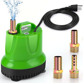 Water Pump Hydroponics Pond Fountain Aquariums Submersible Powerhead Fish Tank