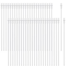 Artificial-x077 Weewooday 50 Pcs Disposable Artificial Insemination Rods Breeding Rod Tube F
