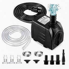 1500l Yddhhbbt 748253837560 Submersible Pump 400gph 25w 1500l/h Ultra Quiet Water Fountain With 6