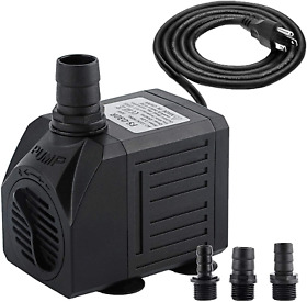 Yochaqute Aquarium Submersible Water Pump 550gph 30w Quiet Mini Adjustable