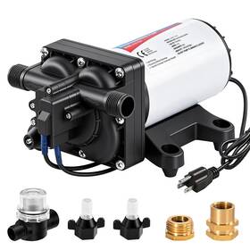 B0ckq9qcw4 Youngtree Water Pressure Diaphragm Pump 110v Ac 5.5gpm 70psi Rv Transfer