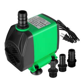 3000l Yssoa 840166270493 800gph Water Pump 3000l/h 24w With Bottom Suction 10ft High Lift 3 Nozzl