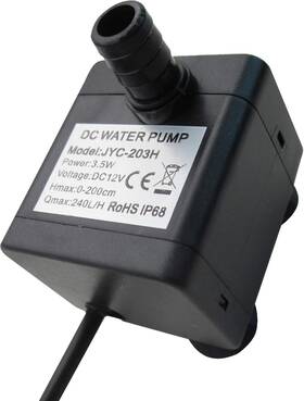 Jyc-203h Zaojiao 52 Gph 200l/h 3.5w Submersible Water Pump Dc 12v Ultra Quiet Fountain