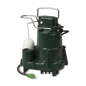 B000tk5ula Zoeller M98 Flow-mate Sump Pump - 1/2 Hp Cast Iron Led Power Plug High