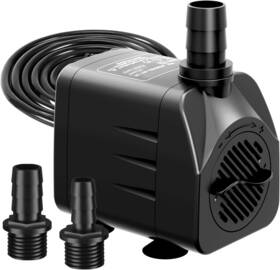 Ch-025 Zoronk Fountain Pump 400gph Submersible Water Ultra Quiet For Pond Aqua