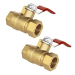 Besnpt Brass 3/8" Female To Shut-off Ball Valve. Fixed Price $20.99.