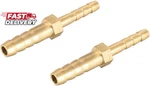 Uxcell Straight Brass Barb Fitting Reducer, Hose Id 6MM To 4MM 2PCS. Fixed Price $11.85.