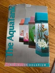 Vintage The Aquatank 2 Gallon Aquarium Designer Series Hawkeye Corp 1988. Fixed Price $50.00.