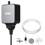 Nicrew Nano Silent Aquarium Air Pump Black, Up To 20 Gallon,. Fixed Price $36.59.