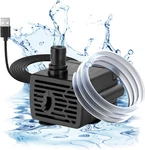 Datoo Dc 5V Usb Water Pump For Fish Tank 3W Mini Submersible With Tub. Fixed Price $10.68.