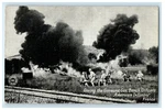 Giving The German Gas French Officers American Infantry France Wwi Postcard. Fixed Price $14.95.