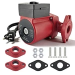 Hot Water Circulator Pump 115V 3-SPEED Circulation Cast Iron Red. Fixed Price $383.42.