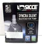 Sicce Syncra Silent 1.0 Submersible Fish Tank Aquarium Water Pump (251 Gph). Fixed Price $48.99.