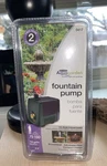 Pennington Aquagarden Fountain Pump 75-150 Gph 158 Maximum New. Fixed Price $30.00.