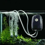 Aquarium Fish Tank Silent Air Pump 2 Bubble Disk Stone Hydroponic Oxygen. Fixed Price $11.96.