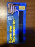 Hallcrest Vertical Lcd Aquarium Thermometer Moveable Accurate Easy To Read. Fixed Price $10.00.