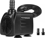 Vivosun 480GPH Submersible PUMP(1800L/H, 25W), Ultra Quiet Water With 7.2FT. Fixed Price $26.68.