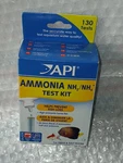 New Api Ammonia Kit NH3 NH4 130 Tests For Freshwater/salt Aquariums. Fixed Price $21.99.