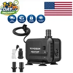 Vivosun 400GPH 1500L/H Water Pump Hydroponics Pond Fountain Aquarium Submersible. Fixed Price $22.99.
