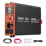 Vevor 2000W Sump Pump Battery Backup System Lcd Pure Sine Wave Power Inverter. Fixed Price $177.99.