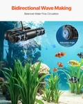 Aquarium Wave Maker, 25W, For Saltwater Marine Freshwater. Fixed Price $75.12.