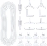 Pawfly 25 Feet Airline Tubing Standard Aquarium Pump Accessories With Check. Fixed Price $12.88.