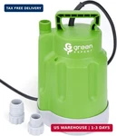Green Expert 1/4HP Submersible Sump Pump 25-FOOT Long Power Cord High Flow 1800G. Fixed Price $82.17.