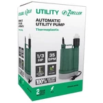 Zoeller 1/3HP 2400GPH Thermoplastic Electronic Switch Bottom Ac Submersible Pump. Fixed Price $167.30.